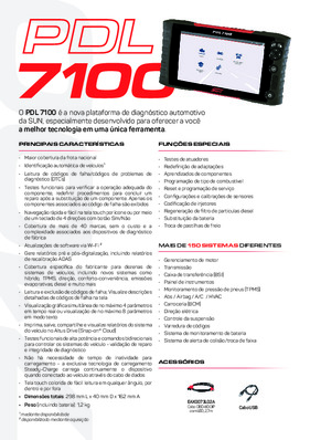Folder SUN 2023 - PDL7100 - Novo Scanner Automotivo
